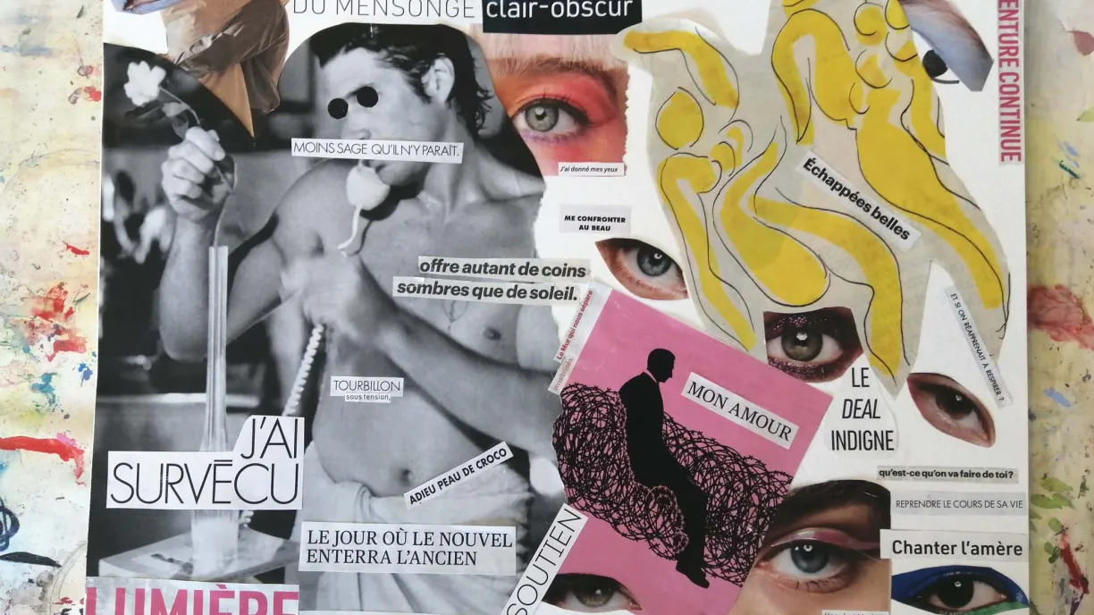 Collage / Atelier les Etres Humaines