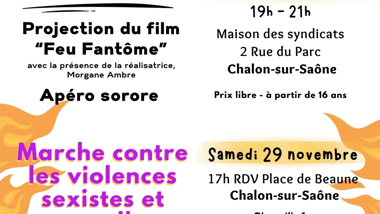 ciné débat le 25 novembre à 19h à Chalon-sur-Saône