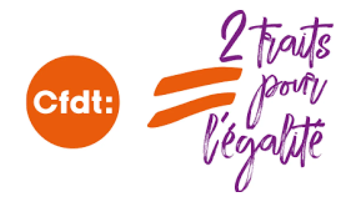 CFDT deux traits pour l'égalité