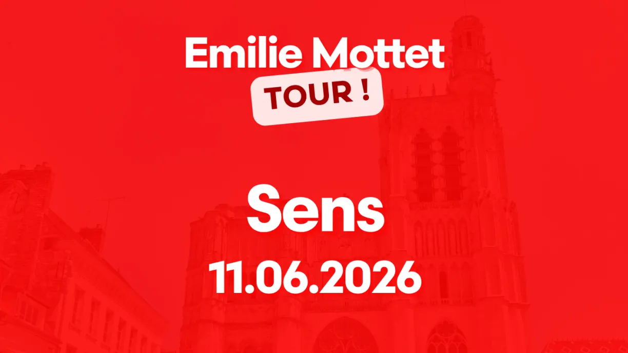 Affiche Emilie MOTTET TOUR SENS