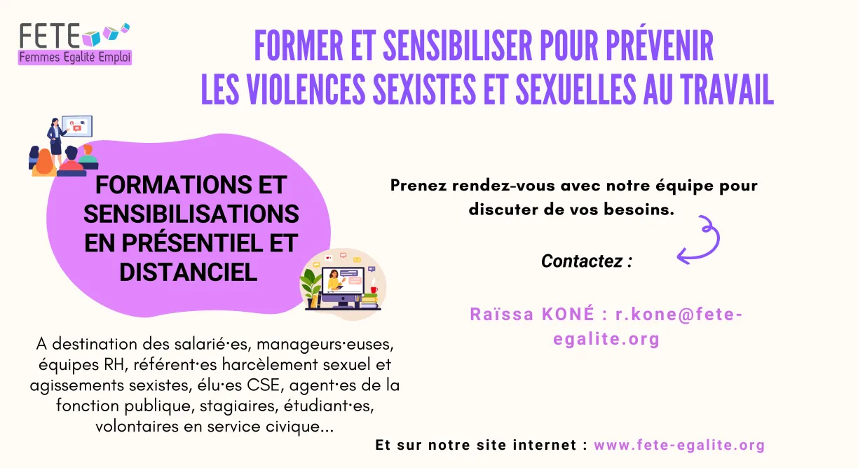 Formations et sensibilisations sur les VSST
